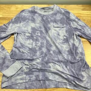 Stars Above Women's Tie-Dye Beautifully Soft Long Sleeve T-Shirt - Large - NWT